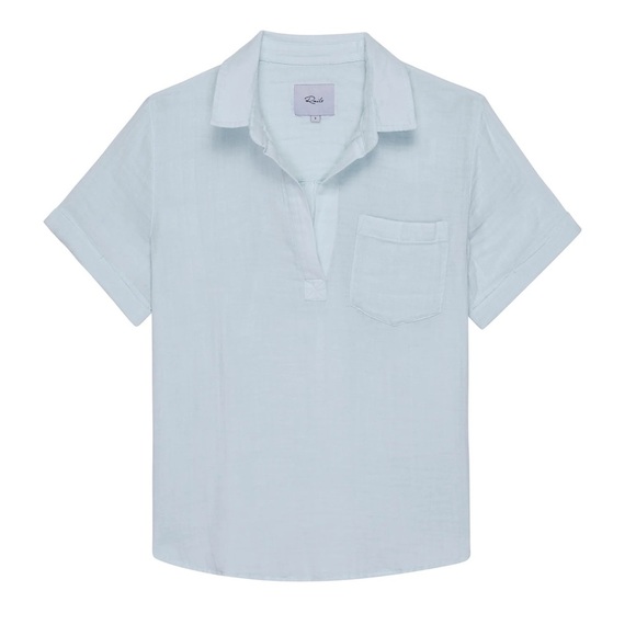 Rails Savannah Shirt in Sky - Size M - Picture 6 of 9